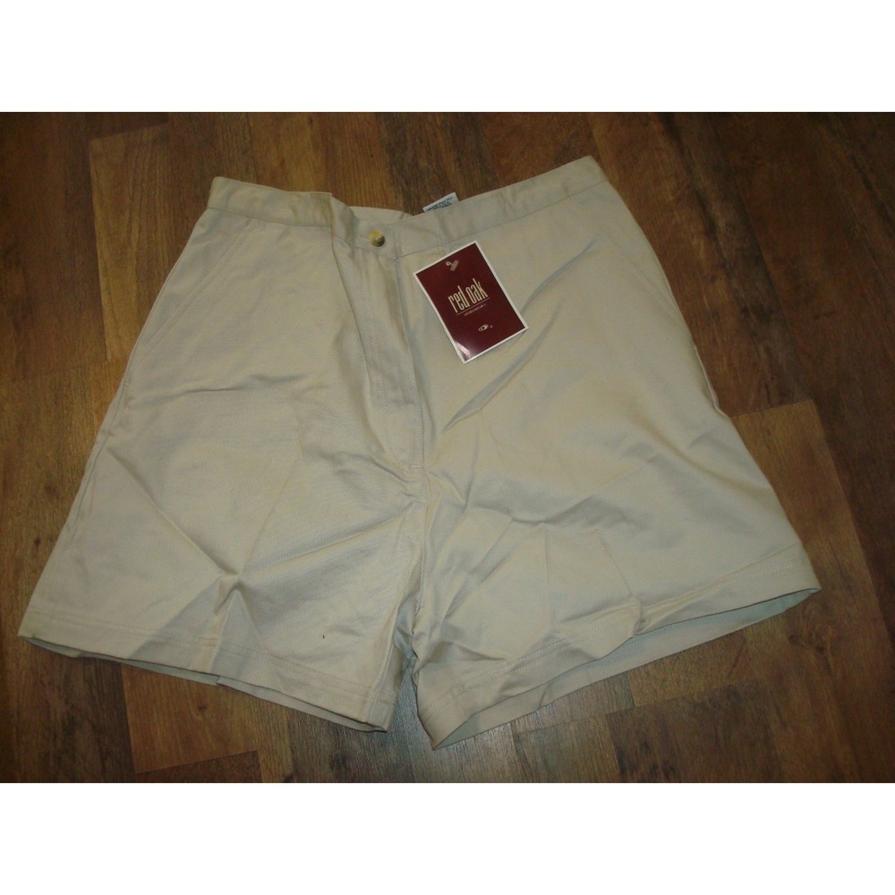 WOMENS GOLF KHAKIS SHORTS 15X17 FSU SEMINOLES FLORIDA STATE SZ LARGE VINTAGE